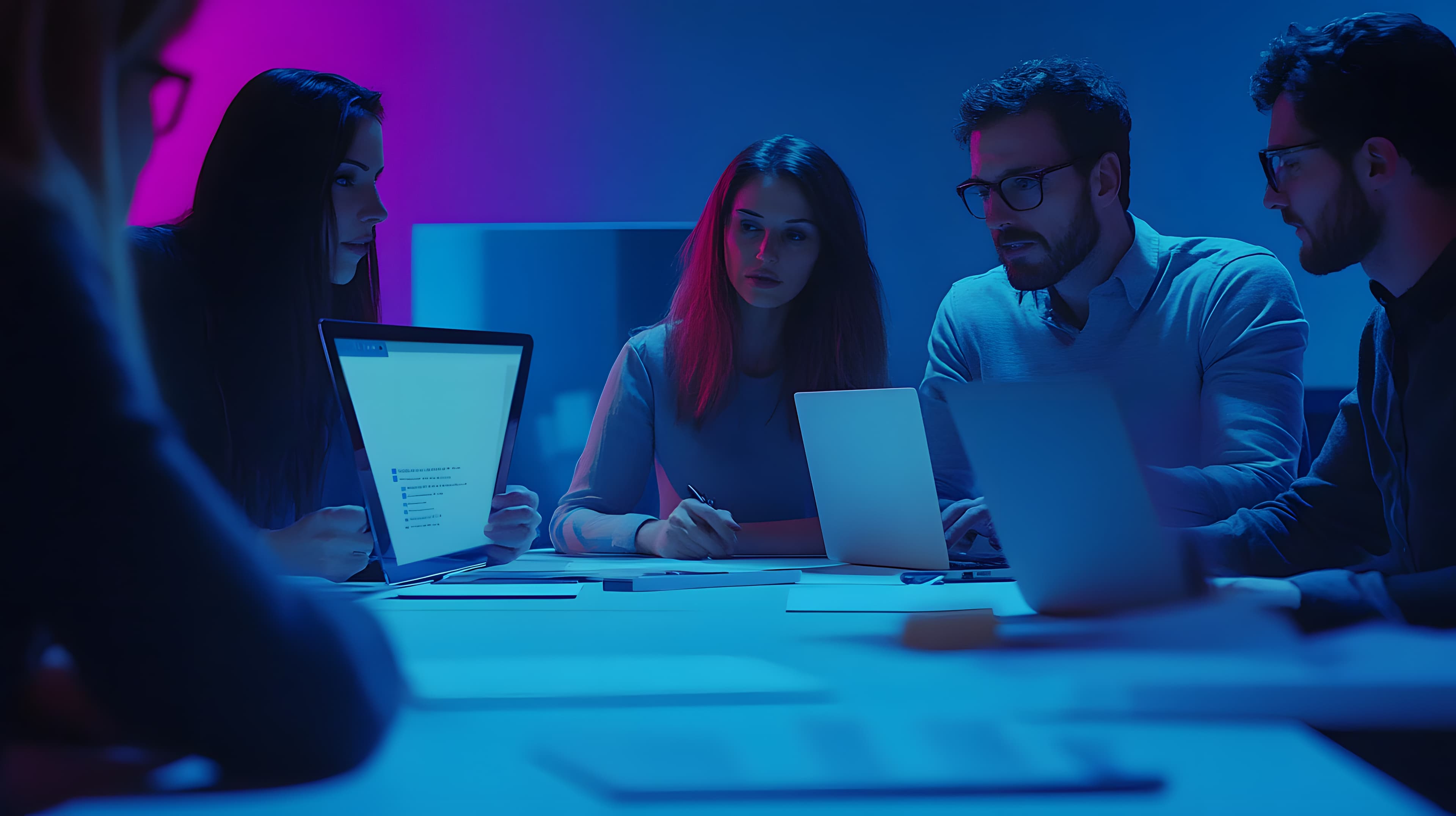 Dedicated Engineering Teams Service Hero Background