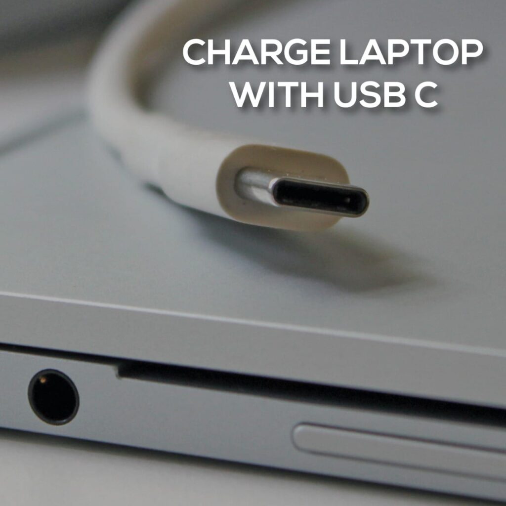charge laptop with USB C 1